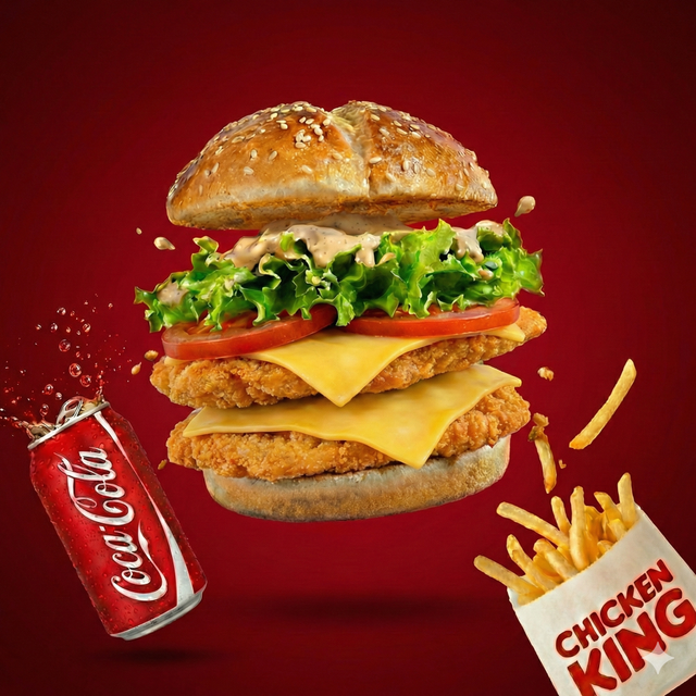 King Special Fillet Burger