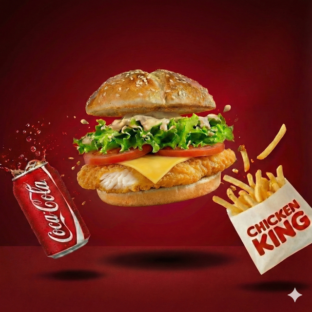 King Fillet Burger (Pesce)
